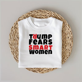 Anti Trump feministischer Protestmotto rot schwarz Tri-Blend Shirt