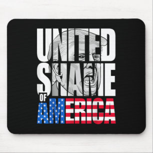 Anti-Trump-Flagge der Vereinigten Staaten Mousepad