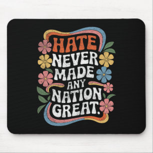 Anti-Trump-Floral-Demokrat Präsident Liberal 3 Mousepad