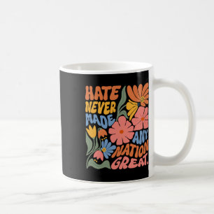 Anti Trump floral-demokratischer Präsident Liberal Kaffeetasse