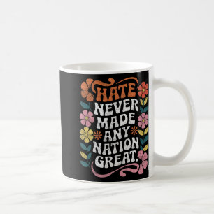 Anti Trump floral-demokratischer Präsident Liberal Kaffeetasse