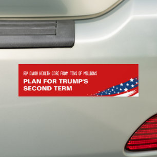 Anti-Trump-Gesundheitsfürsorge Autoaufkleber