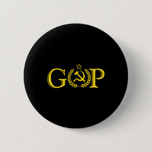 Anti Trump Gop _ Russische Republikaner _ Politisc Button