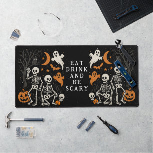 Anti Trump Halloween Skeleton FDT Trump Halloween Schreibtischunterlage