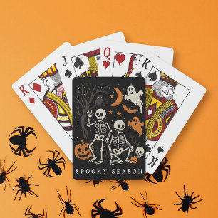 Anti Trump Halloween Skeleton FDT Trump Halloween Spielkarten