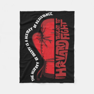 Anti-Trump-Harvard-politischer Protest Fleecedecke