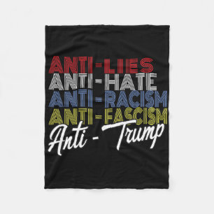 Anti-Trump-Hass-Lügen und Faschismus-Widerstand Ab Fleecedecke