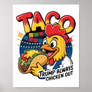 Anti Trump Immer Feige Protest Funny  Poster