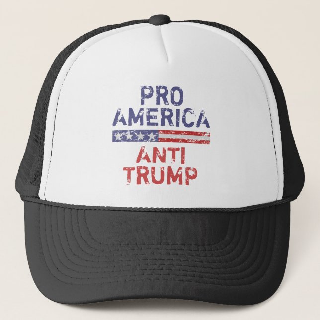 Anti-Trump in den USA Truckerkappe (Vorderseite)