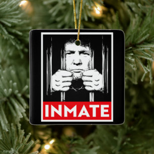Anti-Trump-Insasse Keramikornament