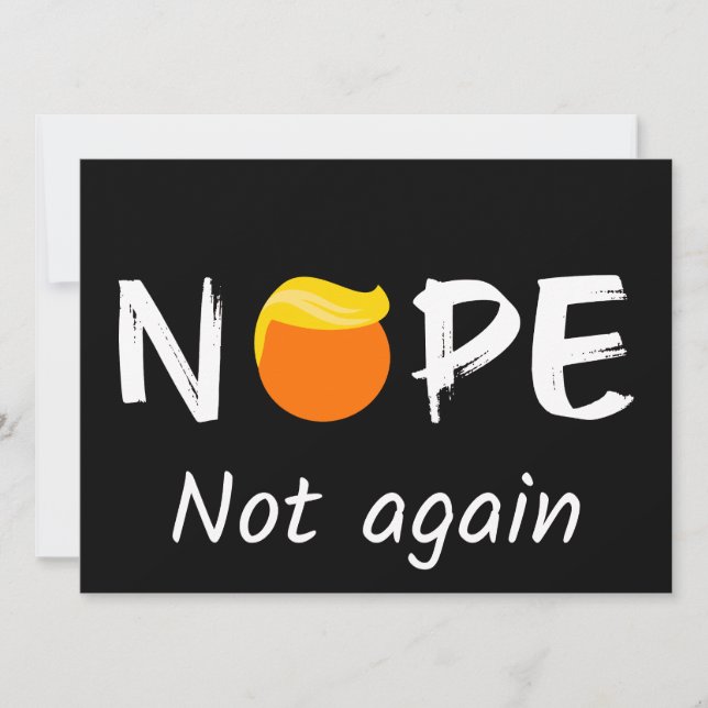 Anti-Trump - Keine, keine Halloween-Ausgabe I (Vorderseite)