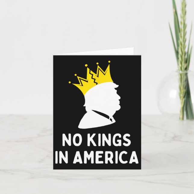 Anti-Trump-Kings in Amerika Karte (Vorderseite)