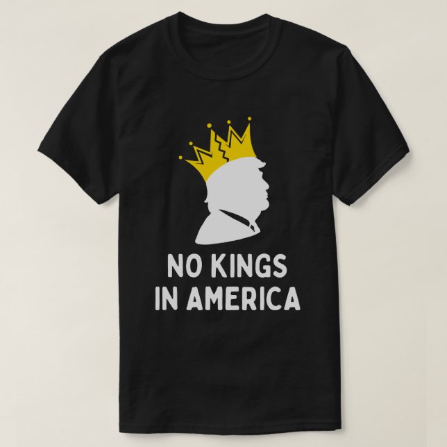 Anti-Trump-Kings in Amerika T-Shirt (Design vorne)
