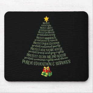 Anti Trump Liberaler Wert Schützt Demokratie Weihn Mousepad