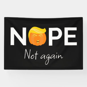 Anti-Trump - Nein, nicht nochmal Halloween-Ausgabe Banner