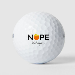 Anti-Trump - Nein, nicht wieder I Golfball