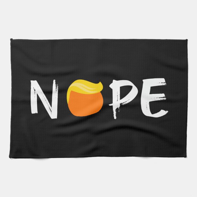 Anti-Trump - Neue Ausgabe II Geschirrtuch (Horizontal)