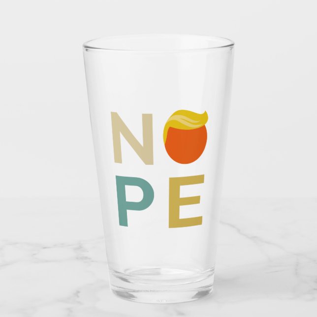 Anti-Trump - Neue Ausgabe III Glas (Vorderseite)