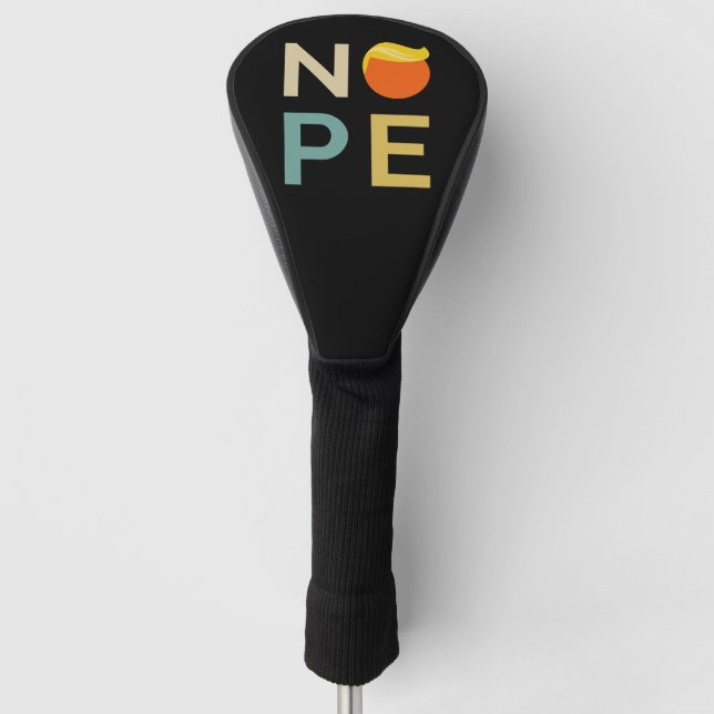 Anti-Trump - Neue Ausgabe III Golf Headcover (Vorderseite)