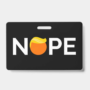 Anti-Trump - Nope Edition Ausweis