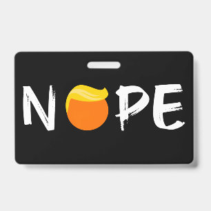 Anti-Trump - Nope Edition II Ausweis