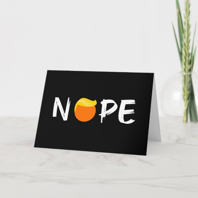 Anti-Trump - Nope Edition II Karte (Vorderseite)