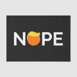 Anti-Trump - Nope Edition Seidenpapier