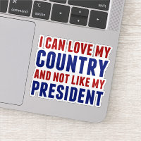 Anti Trump Patriotic nicht mein Präsident Laptop