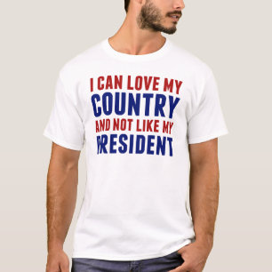 Anti Trump Patriotic nicht mein Präsident T-Shirt