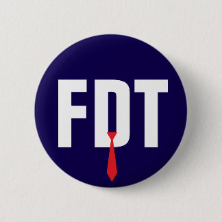 Anti-Trump-politische Meinung Button