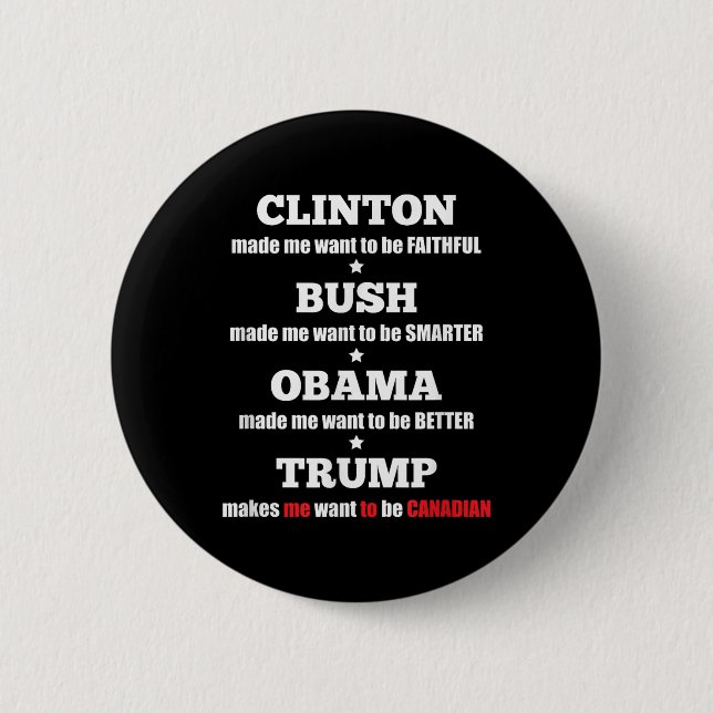 Anti-Trump-politisches T-Shirt für Unabhängige und Button (Vorderseite)