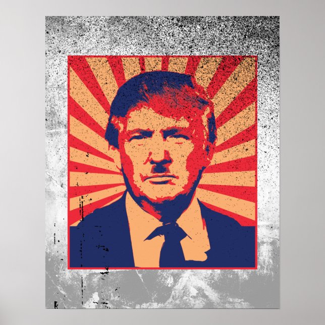 Anti-Trump Poster (Vorne)