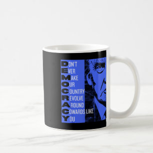 Anti Trump Pro Demokratie T-Shirt Resist! Progress Kaffeetasse