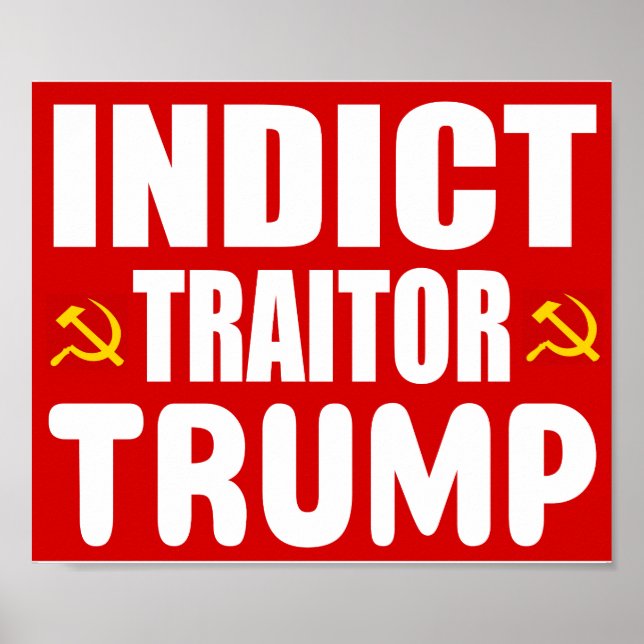 Anti Trump Protest Poster (Vorne)