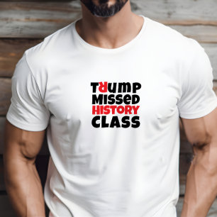Anti-Trump-Schüler Protest Slogan rot schwarz T-Shirt