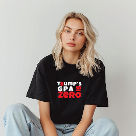 Anti-Trump-Schüler Protest Slogan rot schwarz Tri-Blend Shirt