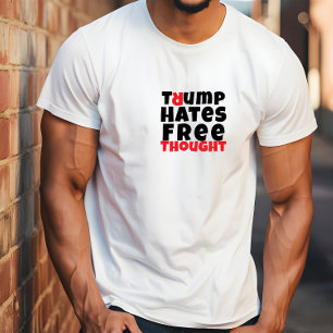 Anti-Trump-Schüler protestieren Slogan rot weiß T-Shirt