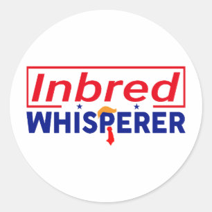 Anti-Trump - Stickers Parodiques Whisperer Embauch
