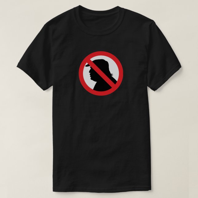 AnTI TRUMP-T - Shirt für Männer (Design vorne)