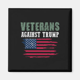 Anti Trump T-Shirts - Veteranen gegen Donald Trump Magnet