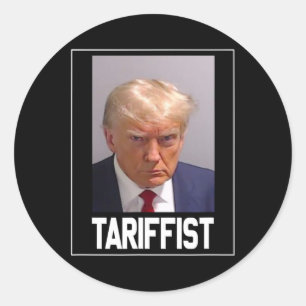 Anti Trump Tariffist Runder Aufkleber