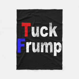 Anti Trump Tuck Frump Lustig Politisch Fleecedecke