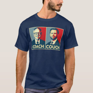 Anti Trump Vance - Coach vs Couch T-Shirt