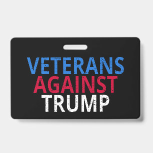 Anti-Trump - Veteranen gegen Trump Ausweis