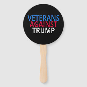 Anti-Trump - Veteranen gegen Trump Fächer