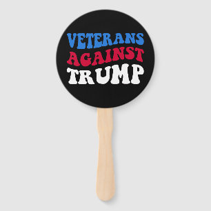 Anti-Trump - Veteranen gegen Trump II Fächer