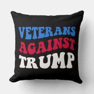 Anti-Trump - Veteranen gegen Trump II Kissen