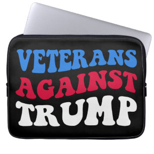 Anti-Trump - Veteranen gegen Trump II Laptopschutzhülle