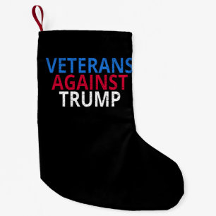 Anti-Trump - Veteranen gegen Trump Kleiner Weihnachtsstrumpf