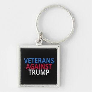 Anti-Trump - Veteranen gegen Trump Schlüsselanhänger